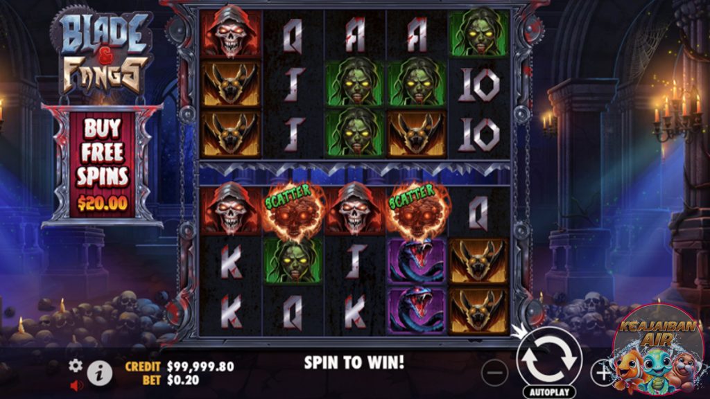 Kisah Seram di Balik Taring Tajam: Slot Online Blade & Fangs!