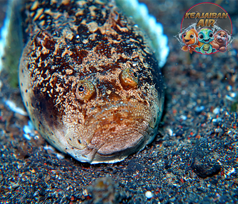 Ikan Stargazer: Si Muka Datar yang Jago Menyergap Mangsa!