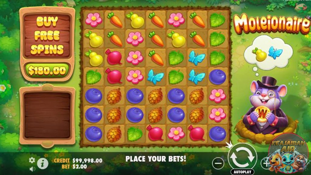 Moleionaire Tikus Kecil Hadiah Besar Slot yang Lagi Ramai Diburu!