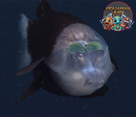 Bukan Ilusi! Ikan Mata Barrel Memang Punya Kepala Kaca!