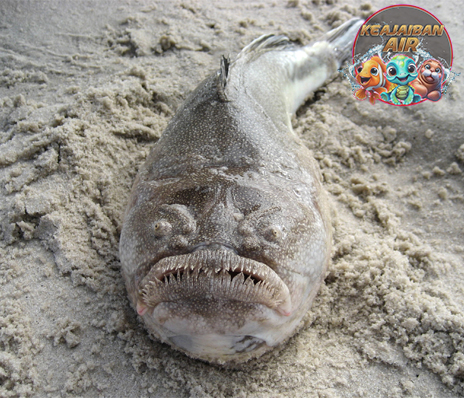 Ikan Stargazer Misteri Makhluk Laut dengan Mata yang Berbeda!