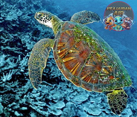 Mengenal Penyu Hijau, Ratu Tenang dari Dasar Samudra!