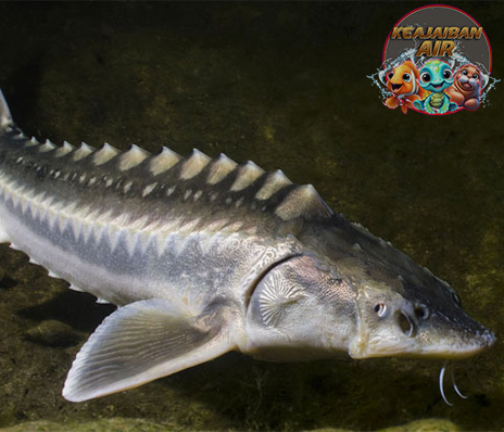Ikan Sturgeon Raksasa Sunyi Penghasil Kaviar Mewah!