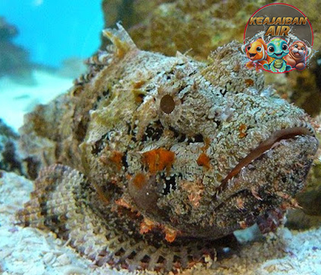 Di Balik Wajah Kalem, Ikan Batu Simpan Sengat Maut!