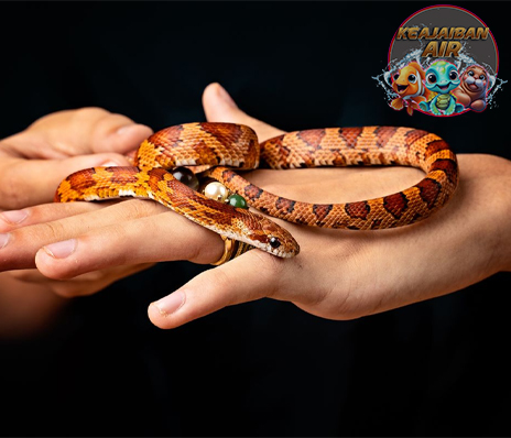 Keunikan Ular Jagung Reptil Cantik dengan Sifat Jinak!