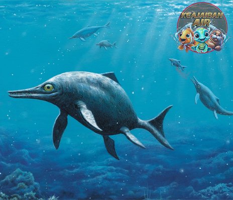 Ikan2 Sauria Reptil Laut dengan Keunikan Menakjubkan
