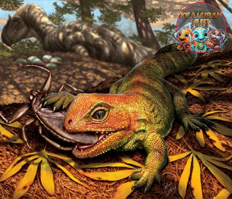 Hylonomus 1Reptil Purba yang Jadi Jejak Evolusi