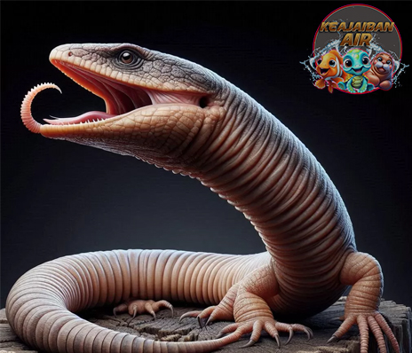 Amphisbaenia Reptil Bawah Tanah2 yang Misterius