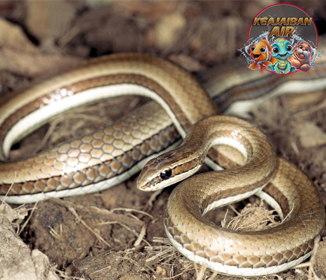 Ular Psammophis Si 5 Gesit dari Gurun Panas