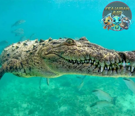 Buaya Air Asin: Pertarungan Sengit di Alam Liar!