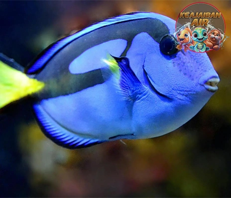 Blue Tang Lebih dari Sekadar Ikan, Ini Karya Seni Alam!