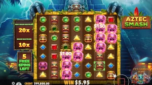 Aztec Smash Terbantahkan Lebar Pake Repot