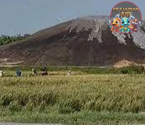 Gunung Baru Tiba-Tiba Muncul di Jawa