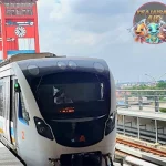 LRT Sumsel Beroperasi Hingga 00.16 WIB di CFN Atmo
